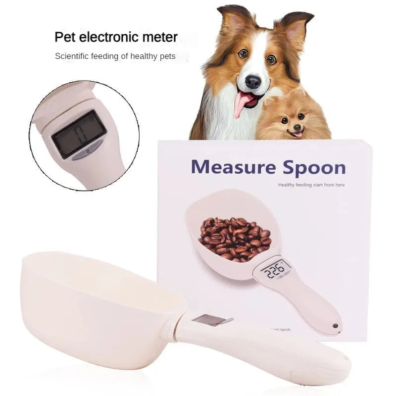 Pet Food Measuring Scoop Electronic Scale for Dog and Cat