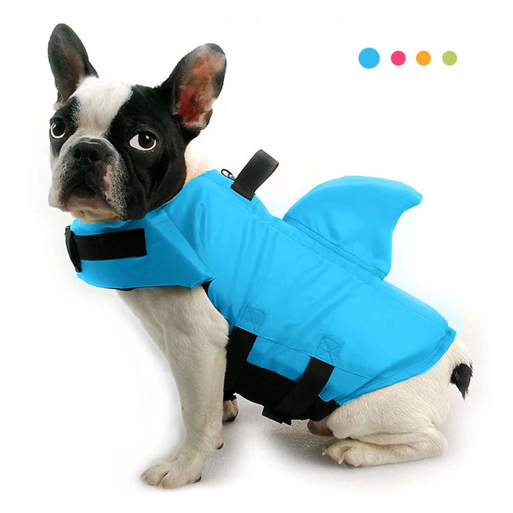 Shark Dog Safety Vest with Handle