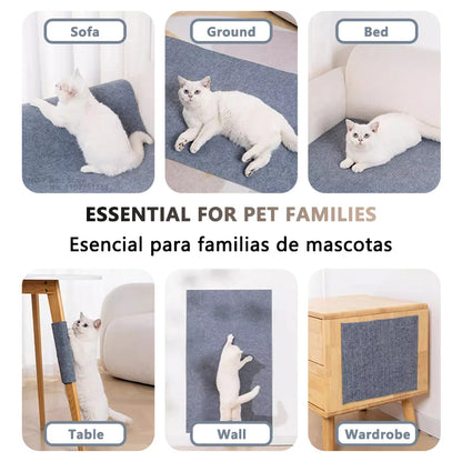 Cat Scraper Multifunctional Self-adhesive