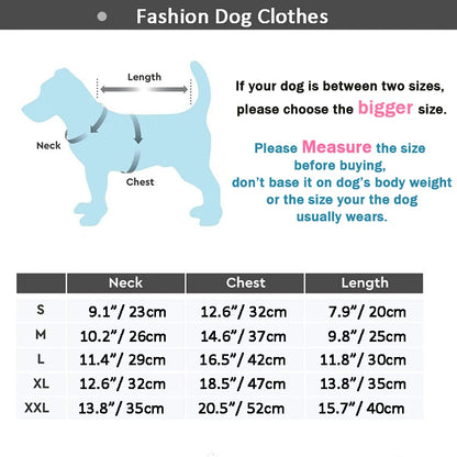 Classic Jacket for Dog with Fleece