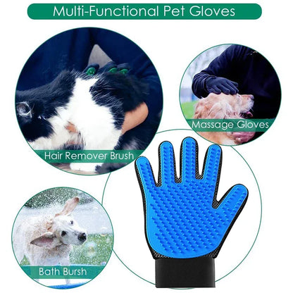 Pet Grooming Glove for Dog and Cat