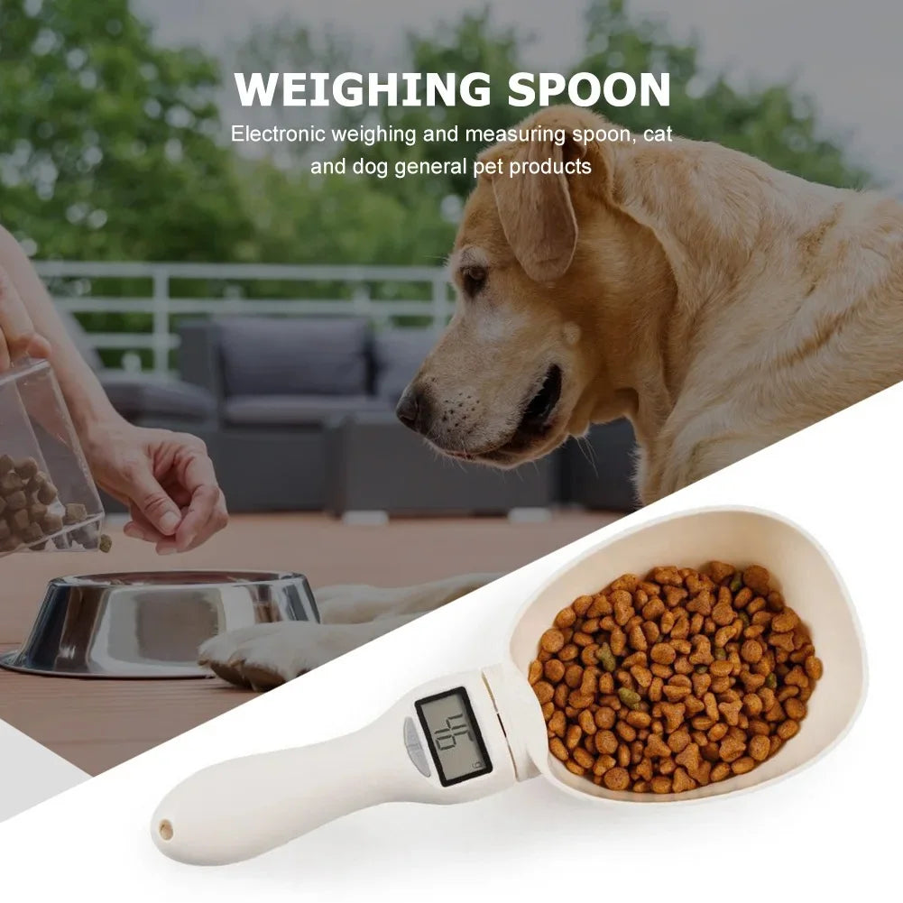 Pet Food Measuring Scoop Electronic Scale for Dog and Cat