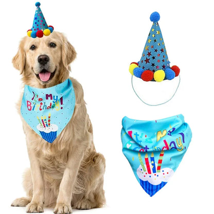 Dog Happy Birthday Decoration Costume