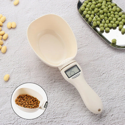 Pet Food Measuring Scoop Electronic Scale for Dog and Cat