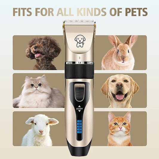 Dog Hair Clippers Grooming (Pet/Cat/Dog/Rabbit) Haircut Trimmer