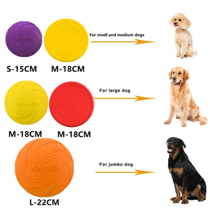 Bite Resistant Flying Disc Toys For Dog Interactive Game