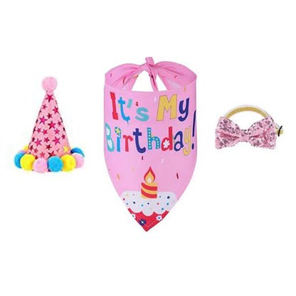 Dog Happy Birthday Decoration Costume