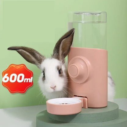 Distributeur d'eau automatique pour lapin de 600 ml de grande capacité