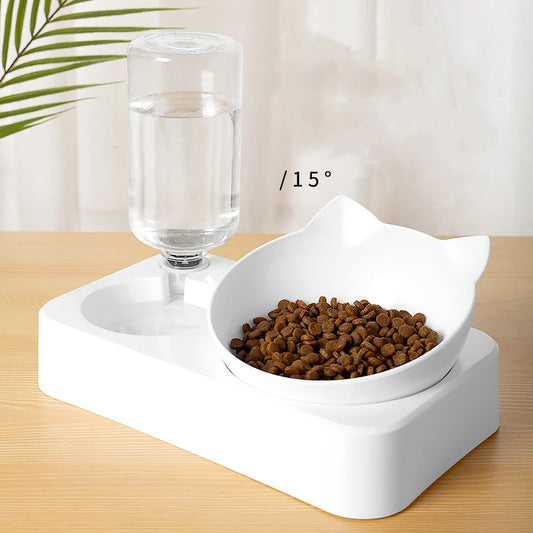 Distributeur d'eau automatique pour chat 2 en 1