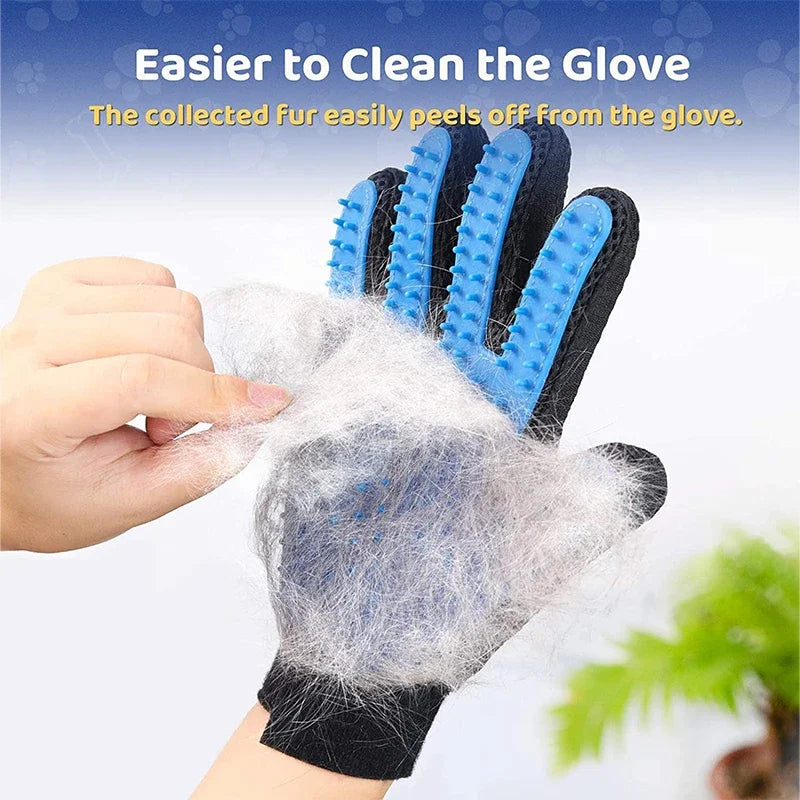 Pet Grooming Glove for Dog and Cat